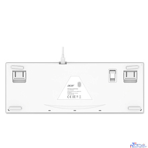 Acer OKR302 [ZL.KBDEE.016] механическая белый USB беспроводная BT/Radio for gamer LED