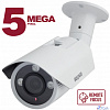 BEWARD B5350RVZ2 Уличная IP-камера 5 Мп, 1/2.8'' КМОП SONY Starvis, объектив 2.7-13.5мм, ИК-подсветка до 25м, microSDXC (до 128 ГБ), IP66