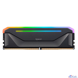 Оперативная память Apacer  DDR5  32GB  6000MHz DIMM NOX RGB Black Gaming Memory CL38 1.35V Kit (2x16GB) (Retail) 2048*8  Heat Sink (Retail) 3 years (AH5U32G60C622NBAA-2)
