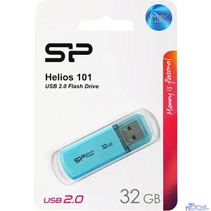 Silicon Power USB Drive 32Gb Helios 101 SP032GBUF2101V1B {USB2.0, Blue}
