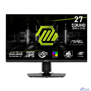 MSI MAG 27" 272URDF E16 {IPS 3840x2160/1920x1080 160Hz/320Hz 0.5ms 400cd HDMI DisplayPort USB HAS}