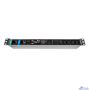 ЦМО Блок розеток Rem-16 с АВР, 1?16A, 4C13, подкл к контроллеру R-2MC по Modbus, вход 2?C20 R-16-4C13-T-440