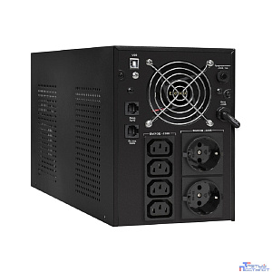 Exegate EX292637RUS ИБП ExeGate SpecialPro Smart LLB-3000.LCD.AVR.2SH.4C13.RJ.USB <3000VA/1800W, LCD, AVR,2*Schuko+4*C13,RJ45/11,USB, металлический корпус, Black>