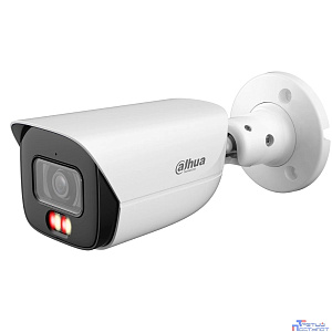 DAHUA DH-IPC-HFW3249EP-S-IL-0360B Уличная цилиндрическая IP-видеокамера 2Мп, 1/2.9” CMOS, объектив 3.6мм, видеоаналитика, микрофон, ИК 50м, LED 50м, IP67, металл