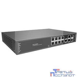 Just JT-POE31108PFM Интеллектуальный управляемый 10 портовый PoE коммутатор L2 уровня
