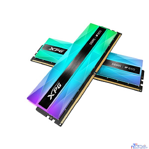 Оперативная память ADATA LANCER NEON RGB DDR5 DIMM 32GB 6400MHz 2*16GB 32-39-39 1.4V SILVER GRAY