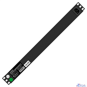 Exegate EX280837RUS Блок розеток ExeGate ServerPro PDU-19H702 Al-7S-C14-SW-O, 19",1U,алюм, 7Sch, С14, защита от перегр