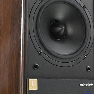 MICROLAB SOLO 6C Wooden finish {100 Вт RMS, Распределение: 50 Вт + 50 Вт среднеквадратичное, Гармонические искажения: < 0,3% (1 Вт 1 кГц), Частотная характеристика: 50 Гц - 20 кГц}