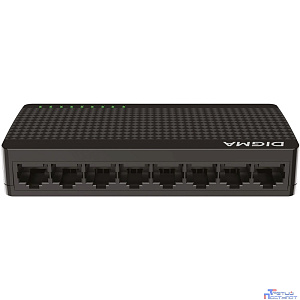 Digma DSW-108GE DSW-108GEV2 Коммутатор (L2) 8х1Гбит/с неуправляемый