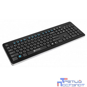 Клавиатура Oklick 870S черный USB беспроводная slim Multimedia [368218]
