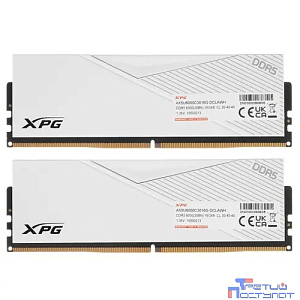 A-data DDR5 XPG LANCER 32GB DDR5-6000 AX5U6000C3016G-DCLAWH,CL30, 1.35V K2*16GB WHITE