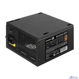 Exegate EX282156RUS Блок питания 800W ExeGate 80 PLUS® Bronze 800PPH (ATX, APFC, КПД 89% (80 PLUS Bronze), 12cm fan, 20+4pin, 2x(4+4)pin, 4xPCI-E, 8xSATA, 4xIDE, black, Color Box)