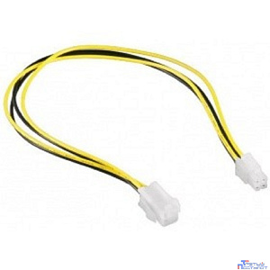 Cablexpert Удлинитель питания, ATX 4-Pin M/F, длина 0,3м (CC-PSU-7)