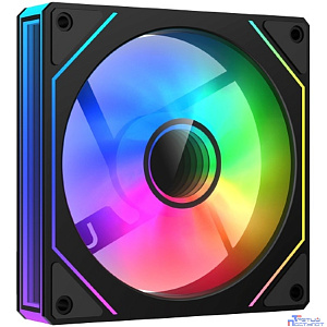 Case fan Deepcool CG530 FAN BK (PWM, ARGB, черный, 800-1600об/мин, 120мм) Bulk