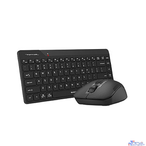 Комплект клавиатура+мышь беспров. A4TECH Fstyler  FG2200 Air2 black (USB, slim) (FG2200 AIR2 BLACK)