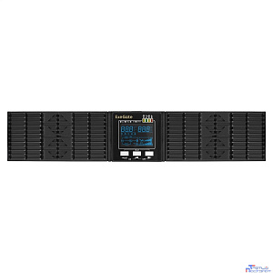 Exegate EP285646RUS ИБП On-line ExeGate PowerExpert ULS-1000.LCD.AVR.C13.USB.RS232.SNMP.2U <1000VA/1000W, On-Line, PF=1, LCD, 4*IEC-C13, RS232, USB, SNMP-slot, Rackmount 2U/Tower, Black>