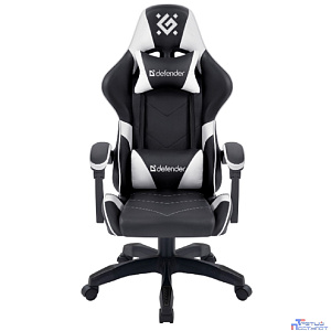 Игровое кресло Companion Черный/белый,класс 3,металл,PU DEFENDER