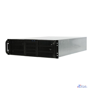 Procase RE306-D6H4-A-45 Корпус 3U server case,6x5.25+4HDD,черный,без блока питания(PS/2,mini-redundant,2U-redundant),глубина 450мм,MB ATX 12"x9.6",4slot