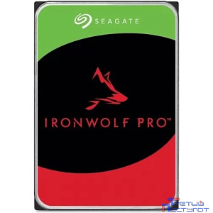 16TB Seagate Ironwolf Pro (ST16000NT001) {SATA 6 Гбит/с, 7200 rpm, 256mb buffer, для NAS}