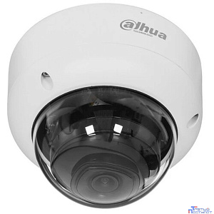 DAHUA DH-IPC-HDBW3441EP-AS-0280B-S2 Уличная купольная IP-видеокамера 4Мп, 1/3” CMOS, объектив 2.8мм, видеоаналитика, микрофон, ИК 50м, IP67, IK10, металл