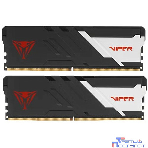 Память DDR5 2x16Gb 7400MHz Patriot PVV532G740C36K Viper Venom RTL Gaming PC5-59200 CL36 DIMM 288-pin 1.5В kit с радиатором Ret