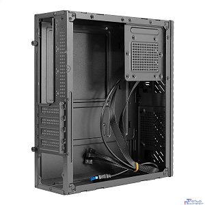 Exegate EX298790RUS Корпус Desktop ExeGate MI-302U (mATX/mini-ITX, без БП, 1*USB+1*USB3.0, HD аудио, черный)