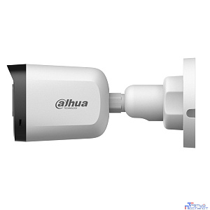 DAHUA DH-HAC-B1A21P-U-IL-0280B Уличная цилиндрическая HDCVI-видеокамера 2Мп; CMOS; объектив 2.8мм;  BNC (переключаемый HDCVI/TVI/AHD/CVBS); ИК до 30м, Led 20м;  IP67; пластик