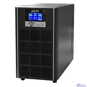 ИБП HIDEN EXPERT UDC9202S, встроенные АКБ в корпусе (6х7А/ч), 2 kVA/1,8 kW  {С двойным преобразованием напольного исполнения 2000 ВА / 1800 Вт,4 розетки Schuko, SNMP слот, USB, RS232, EPO}