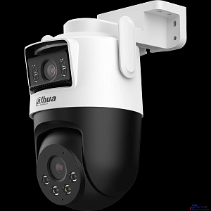 DAHUA DH-IPC-P5DP-5F-PV-0280B/0600B Мини-PT IP-видеокамера с панорамным модулем с Wi-Fi 1/3" 5Мп CMOS ИК 30м, LED 20м (фиксированный модуль) 1/3" 5Мп CMOS ИК 50м , LED 40м (PT-модуль)