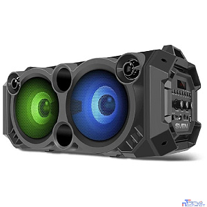 Колонка порт. Sven PS-550 черный 36W 2.0 BT/3.5Jack/USB 10м 2000mAh (SV-018153)
