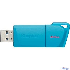 Kingston USB Drive 64GB USB 3.2 DT Exodia M DTXM - NEON (AQUA BLUE)