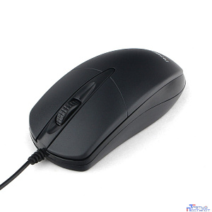 Гарнизон Мышь GM-220, USB, чип- Х, черный,1000 DPI, 2кн.+колесо-кнопка