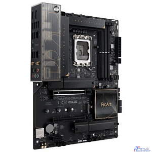 ASUS PROART B760-CREATOR WIFI (Socket 1700, mATX, 4xDDR5(192GB), DP/HDMI, 1xPCIe 5.0x16/1xPCIe 4.0x16/1xPCIe 3.0, 1xLAN+1xLAN (2.5GbE), Wi-Fi, BT, 4xSATA 6Gb/s, 3xM.2, 1xType-C, 4xUSB 3.2, 4xUSB 2.0)