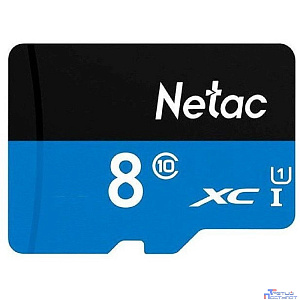 Micro SecureDigital 8GB Netac Class10  NT02P500STN-008G-S P500