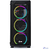 Powercase CMIZB-R4 Корпус Mistral Z4 Mesh RGB, Tempered Glass, 4x 120mm RGB fan, чёрный, ATX (CMIZB-R4)
