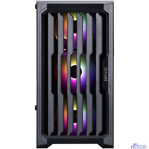 1STPLAYER BULLET HUNTER H2 ARGB Black / mATX / 4x120mm ARGB fans / H2-BK-4F7