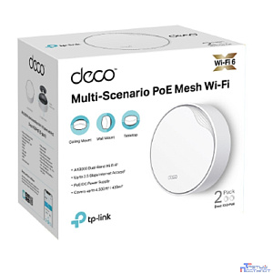 TP-Link Deco X50-PoE(2-pack) AX3000 Mesh-система Wi-Fi 6 с поддержкой PoE