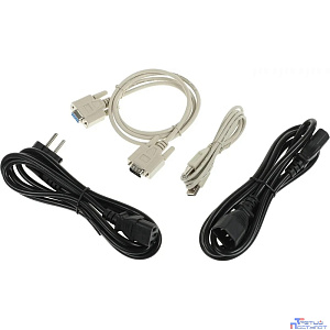 PowerCom Macan MAC-1000 ИБП {On-Line, 1000VA / 1000W, Tower, 4 xC13, LCD, Serial+USB, SNMPslot, подкл. доп. батарей} (1034861)
