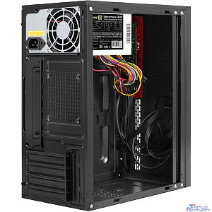 Exegate EX299410RUS Корпус Minitower ExeGate BAA-403U-AA500 (mATX, БП AA500 с вент. 8см, 2*USB+1*USB3.0, HD Audio, черный)