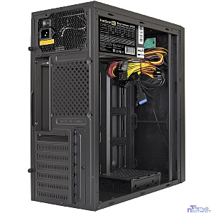 Exegate EX283076RUS Корпус Miditower ExeGate XP-333U Black, ATX, <XP350, Black,120mm>, 1*USB+2*USB3.0, Audio