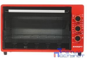 KRAFT KF-MO 3200 R Мини-печь, 32 л, красный