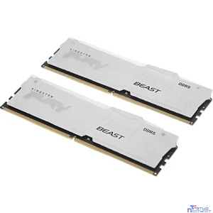 Kingston 64GB 5600MT/s DDR5 CL40 DIMM (Kit of 2) FURY Beast White RGB XMP KF556C40BWAK2-64