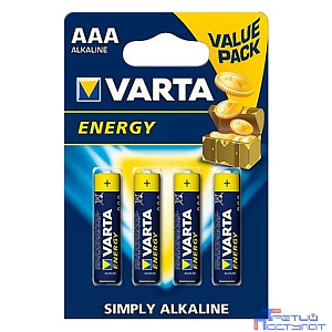 VARTA LR03/4BL ENERGY 4103 (4 шт. в уп-ке)