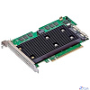 Контроллер/ Broadcom 9670W-16i SGL (05-50113-00003 / 03-50113-00002) , PCIe 4.0 x16, Full Height, 24G SAS/SATA/NVMe, RAID 0,1,5,6,10,50,60, 16port(2x8 SFF-8654), 8GB Cache, SAS4116W ROC, RTL