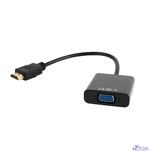 Gembird-Cablexpert Переходник HDMI-VGA, 19M/15F (A-HDMI-VGA-03)