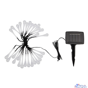Rexant 602-239 Каскад Lamper Сталактит LED 5 м с аккумулятором и выносной солнечной панелью 1 м, IP65, 2 режима работы (мигание и постоянное)