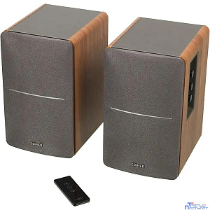 Edifier R1280T Silver/Brown {Активные, 2 x 21W RMS, 75-18000Гц, дерево, пульт ДУ}