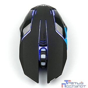 Мышь Dialog MROG-20UR Nakatomi Gaming RF 2.4G Optical - игровая, 6 кнопок+ролик, 7ми цветная подсветка