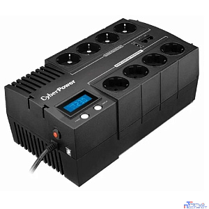 ИБП CyberPower BR1200ELCD {Line-Interactive, 1200VA/720W USB/RJ11/45/USB charger A/С  (4+4 EURO), 12В/5.8 Ач х 2}