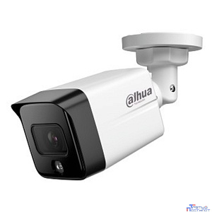 DAHUA DH-IPC-HFW1431TC1P-0280B-S6 Уличная цилиндрическая IP-видеокамера 4Мп, 1/2.8” CMOS, объектив 2.8мм, обнаружение людей, ИК 30м, IP67, металл/пластик